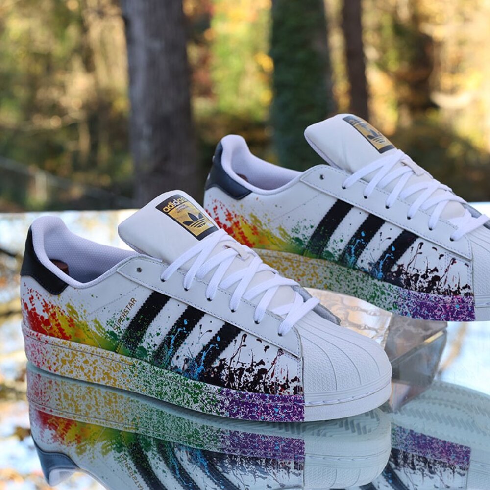 Adidas Superstar Paint splatter 2015 - Picture 11 of 13